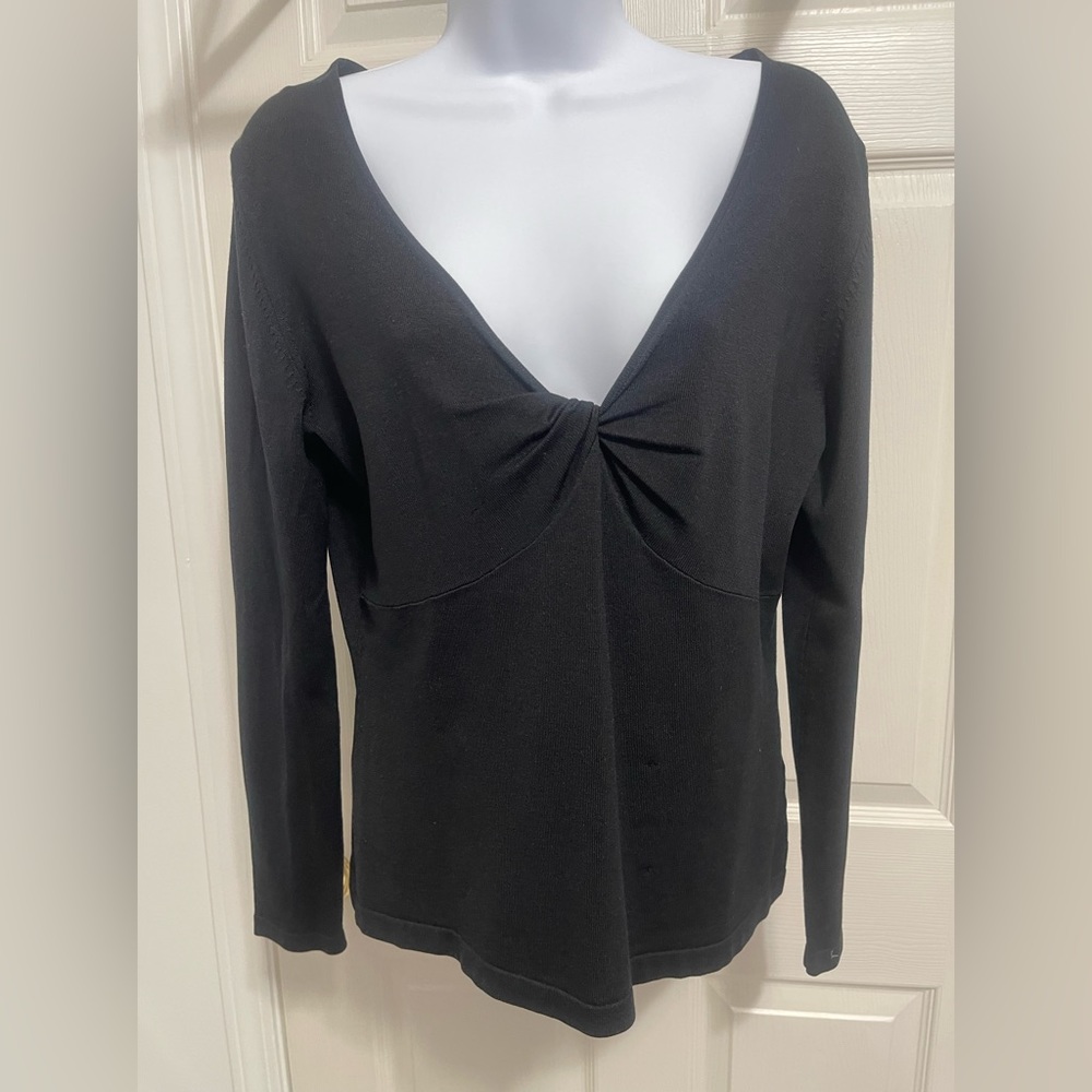 Banana Republic M silk combo sweater